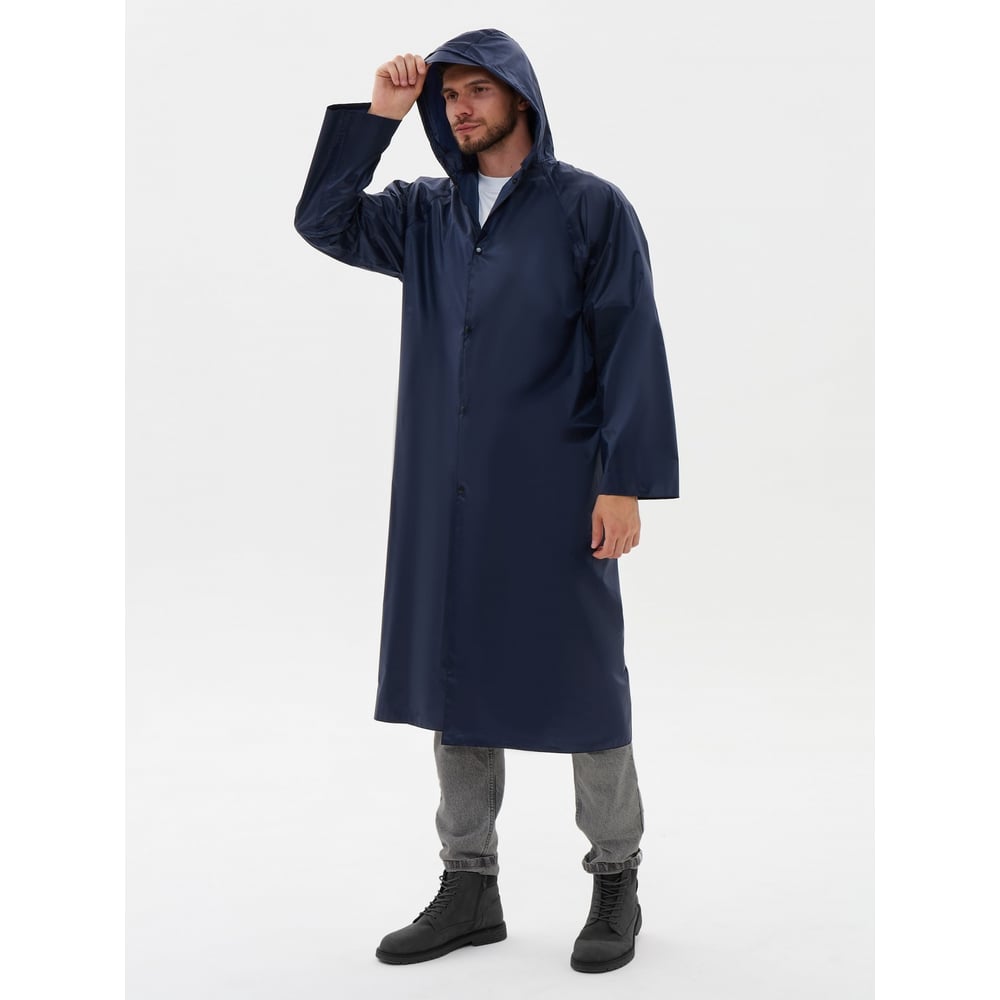 Изображение товара Влагозащитный плащ Факел ProfLine Base, темно-синий, размер 56-58 87489356.004