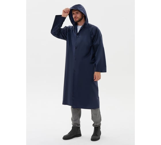 Изображение товара Влагозащитный плащ Факел ProfLine Base, темно-синий, размер 60-62 87489356.005