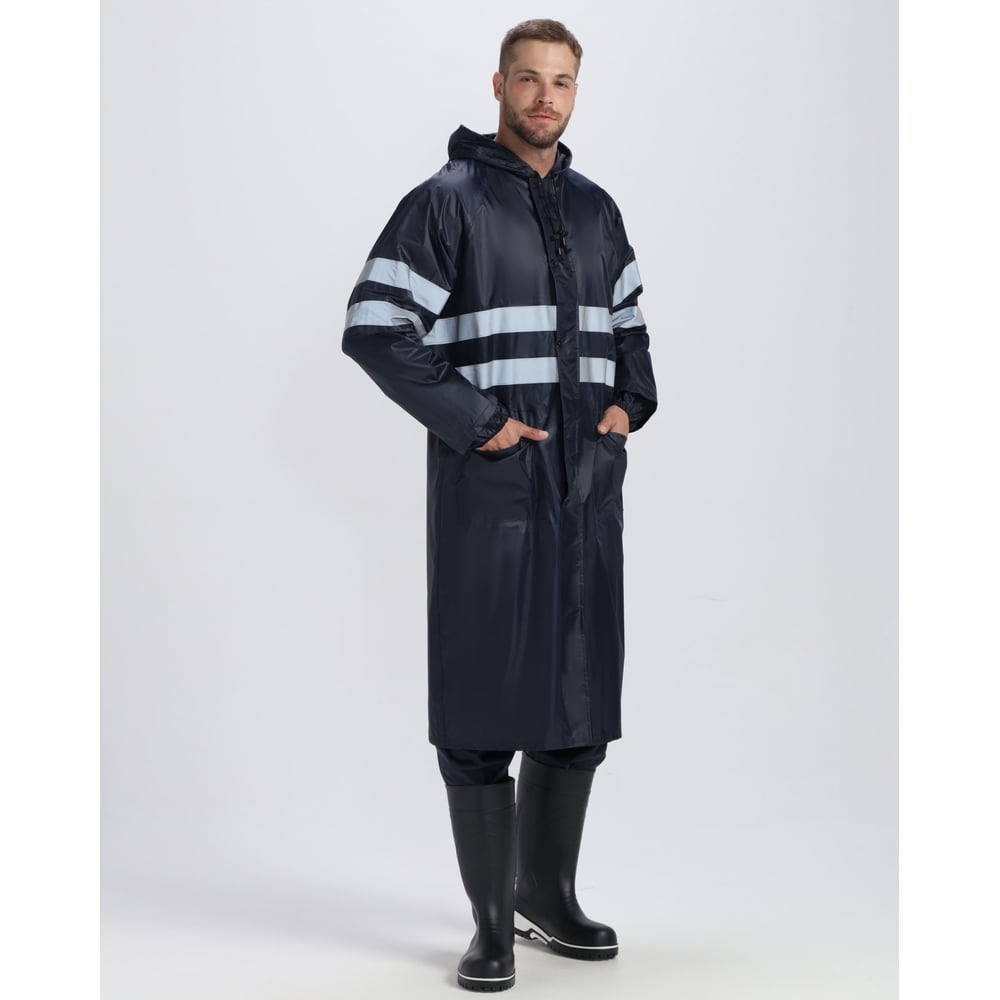 Изображение товара Влагозащитный плащ Факел ProfLine Specialist СОП темно-синий размер 48-50