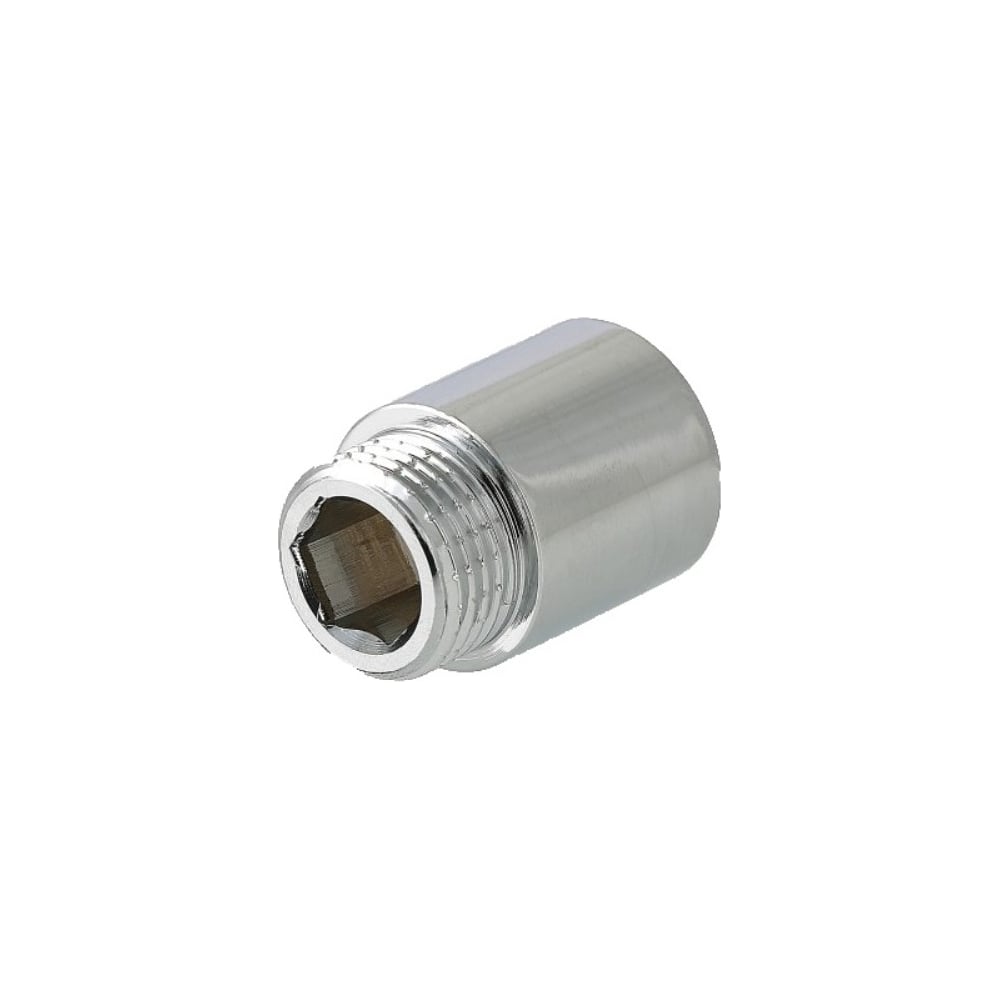 Изображение товара Удлинитель Rvc d 15 L- 80 18058 латунь никель 1/2 М-1/2 М удлинитель сантехнический