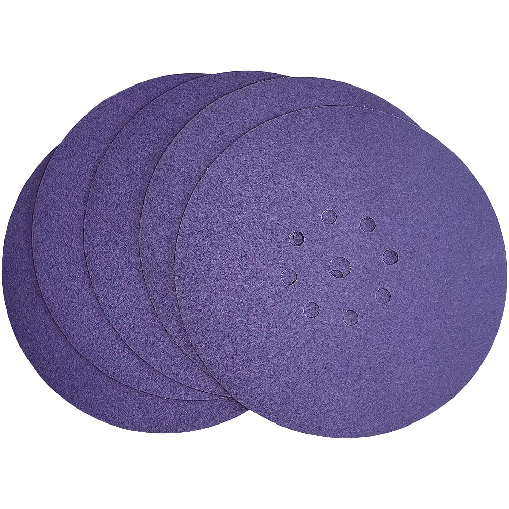 Изображение товара Шлифовальный диск Purple Film 225 мм, Р150, 5 шт Abraforce