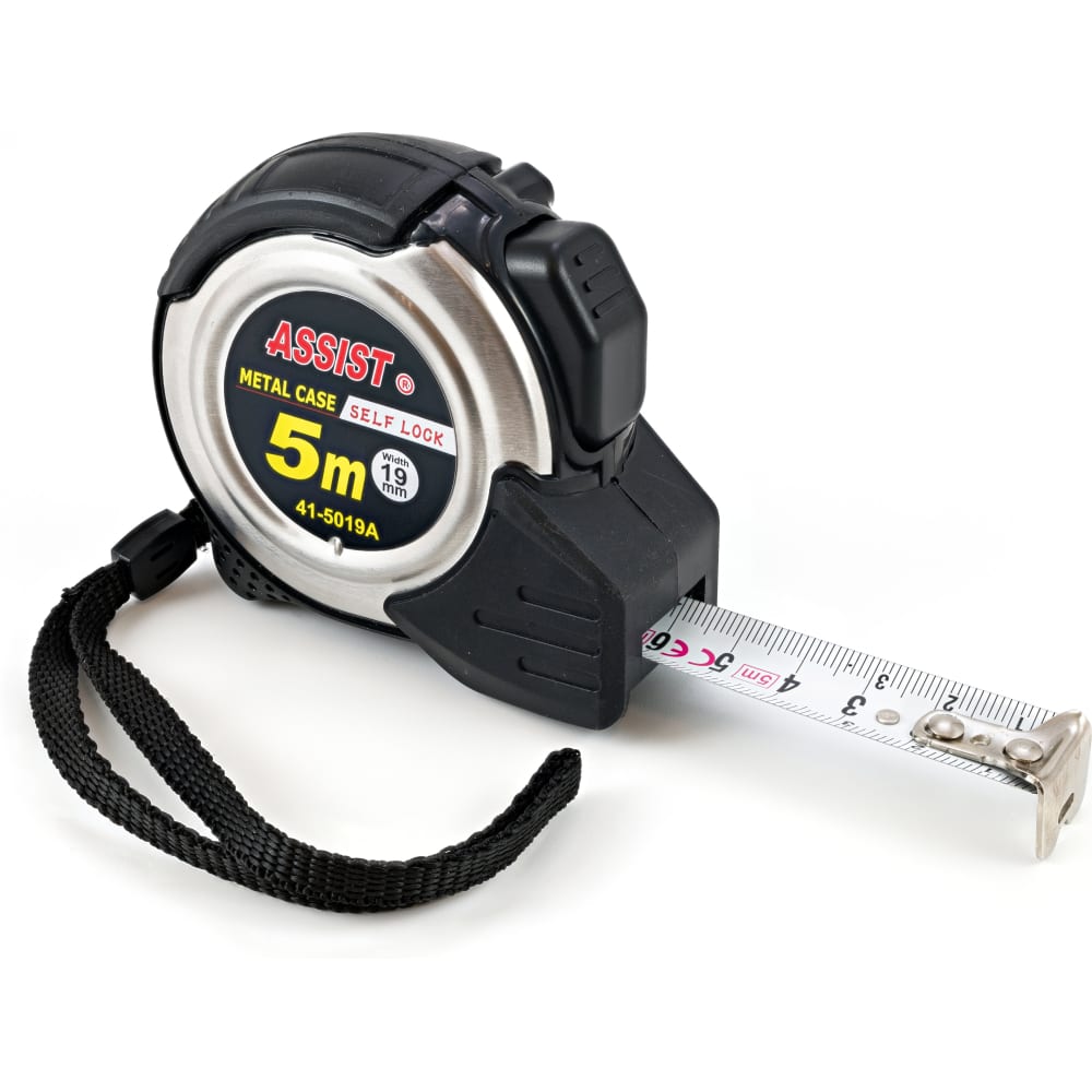 Рулетка измерительная Assist лазерная измерительная рулетка сибртех pm 40 38010 с пузырьковым уровнем