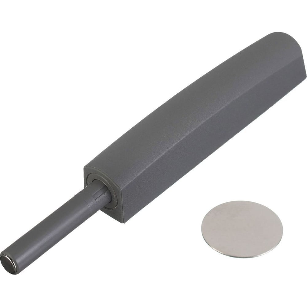 Изображение товара Выталкиватель GTV с адаптером графит для мебели 1 шт