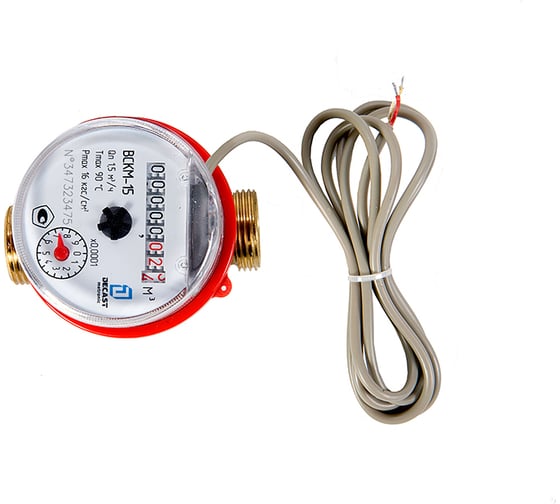 Изображение товара Счетчик воды ДЕКАСТ ВСКМ-15 ДГ2 (80 мм, без кмч) 72-15-252