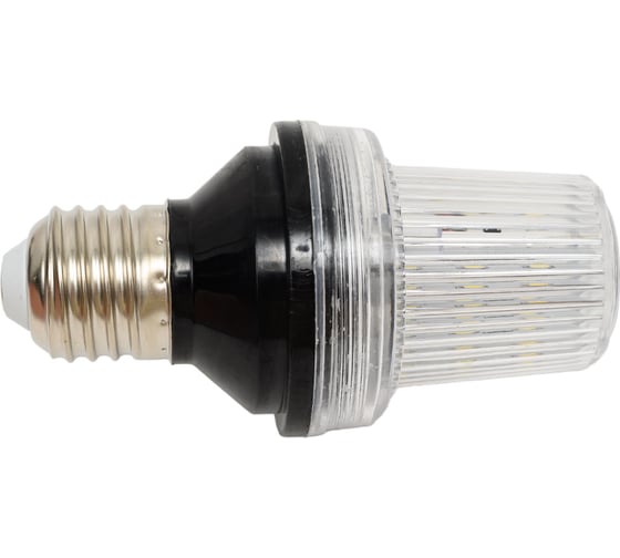 Изображение товара Лампа для Белт-лайта TEAMPROF Е27, 3 Вт, d=46 мм, СТРОБ БЕЛАЯ TPF-B-E27ST-W