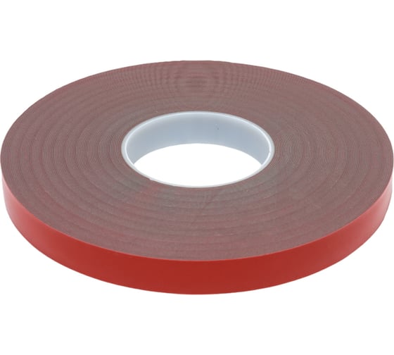 Изображение товара Акриловая двухсторонняя лента Акрилком М103 серая, 0.8 мм, 20 мм, 33 метра М103 20мм 33м