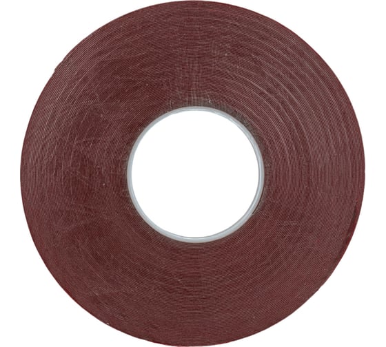 Изображение товара Акриловая двухсторонняя лента Акрилком М103 серая, 0.8 мм, 6 мм, 33 метра М103 6мм 33м