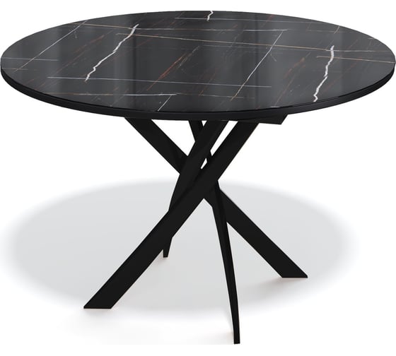 Изображение товара Стол KENNER R1100 черный/камень черный глянец 325430