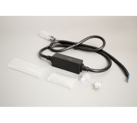 Изображение товара Комплект TEAMPROF для TPF-DL-2W-100-240, 1А, без вилки, черный (ПЯТЬ ЧАСТЕЙ) TPF-220AC/DC-1-1A-NP-B