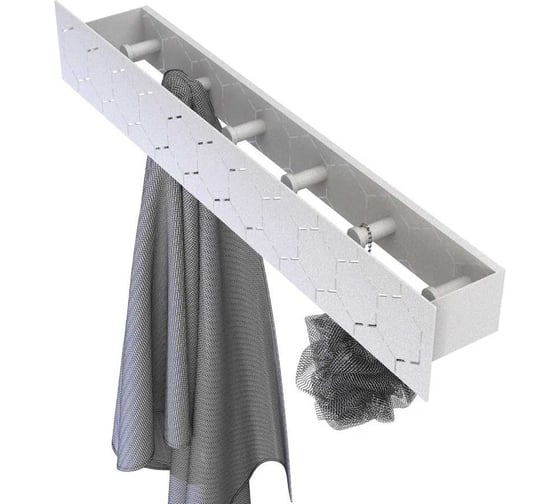 Изображение товара Крючки Граф Держалкин Bee hook 60x9.2x9 белая Fl-bee-hook60-б