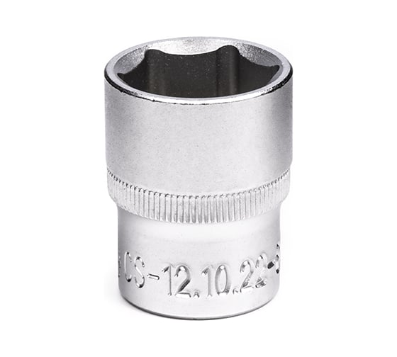Изображение товара Головка короткая торцевая 6-гранная 22 мм, 1/2"DR Станкоимпорт CS-12.10.22-6