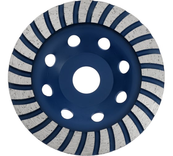 Изображение товара Чашка алмазная зачистная TURBO 125 мм ТУНДРА 1032302