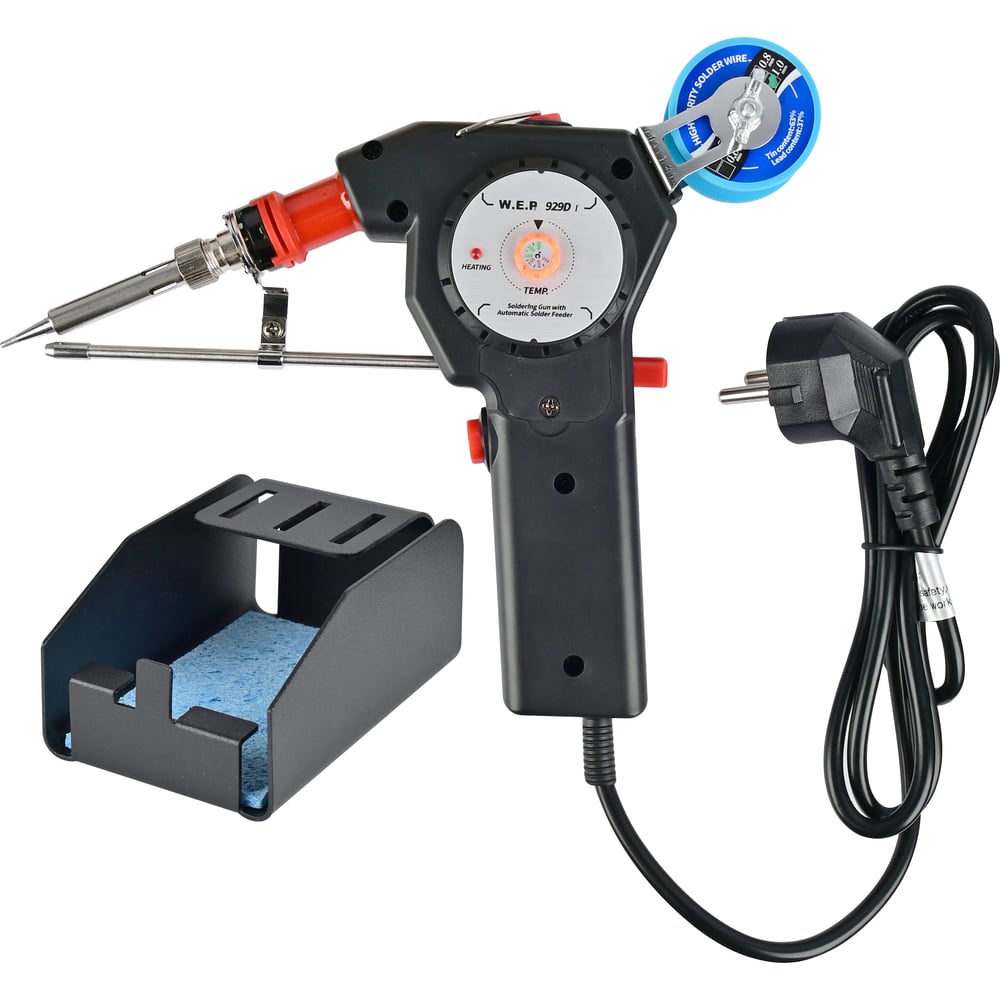 Изображение товара Паяльник W.E.P 929d-i с автоматической подачей припоя