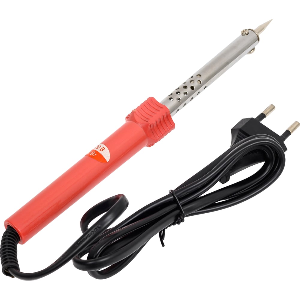 Изображение товара Электрический паяльник Спец 40 Вт 3754-F с пластиковой рукоятью