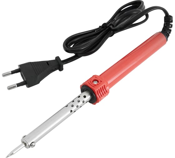 Изображение товара Электрический паяльник Спец с пластиковой рукоятью 40 Вт 3754-F