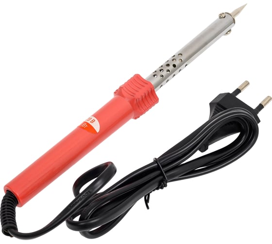 Изображение товара Электрический паяльник Спец с пластиковой рукоятью 40 Вт 3754-F