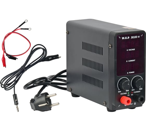 Изображение товара Лабораторный источник питания W.E.P 3010d-iii 30v 10a М7758699