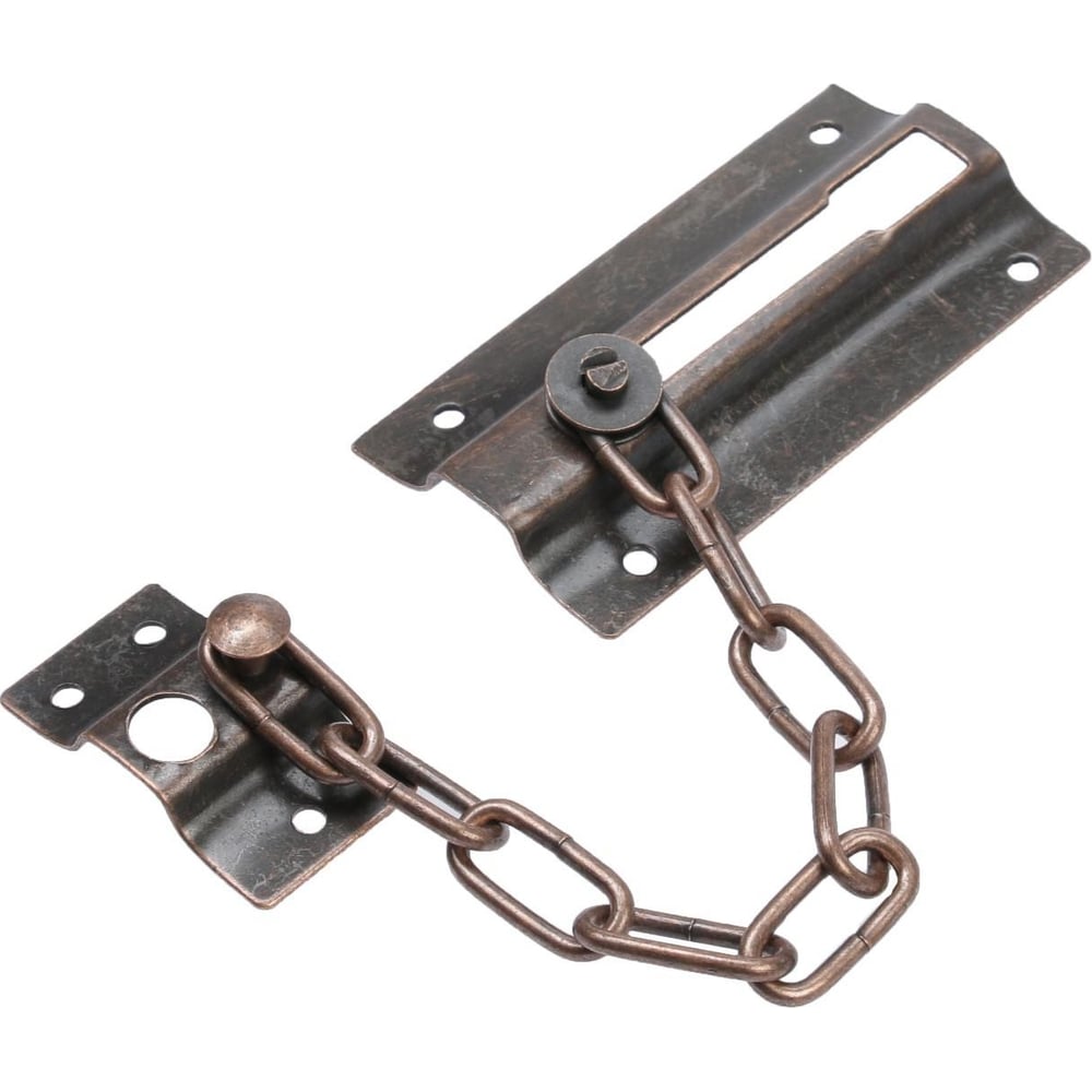 Изображение товара Дверная цепочка ТУНДРА 001 цвет медь легкая и прочная защита