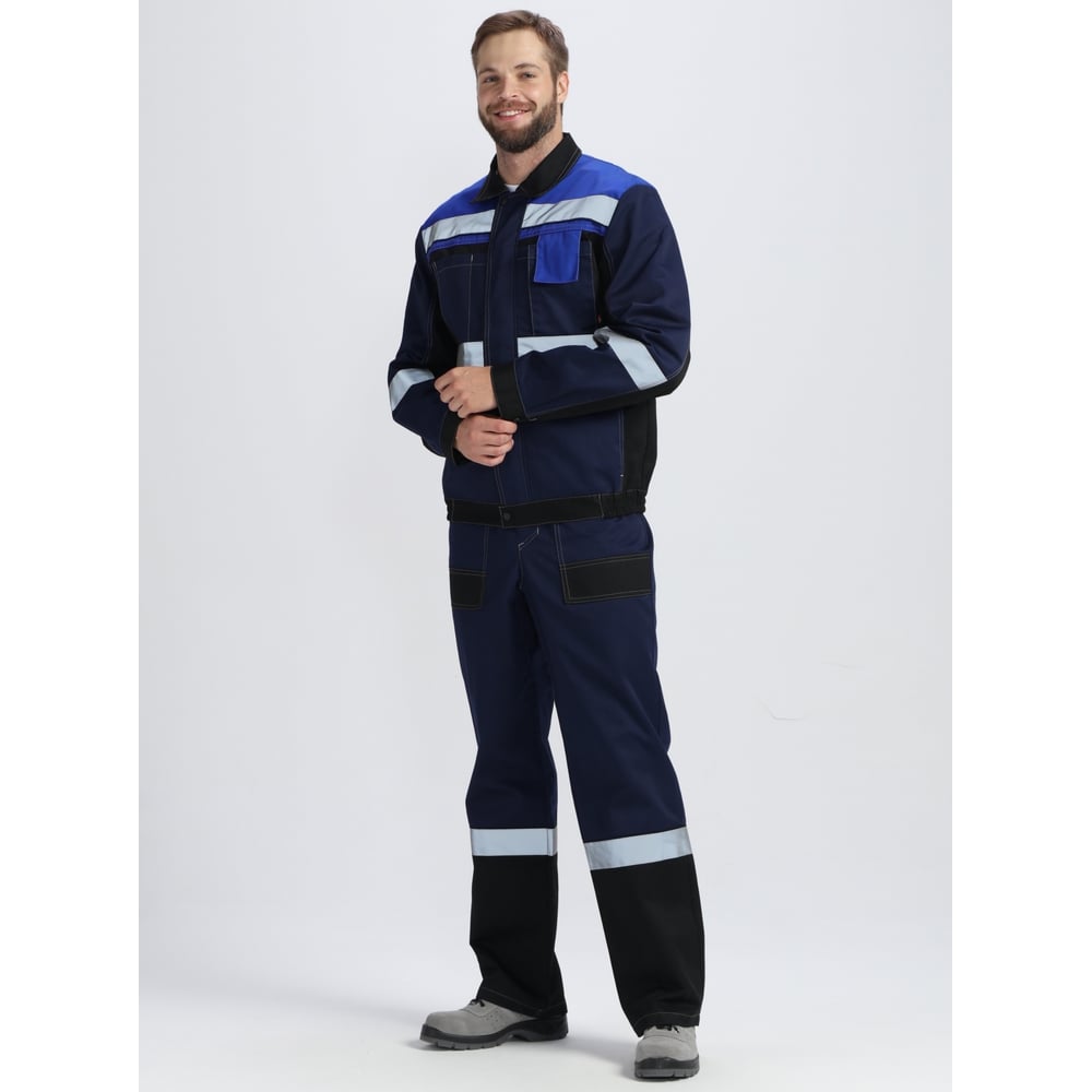 Изображение товара Костюм с полукомбинезоном Факел Виват-2 Премиум UZ, мужской, водоотталкивающий с светоотражающими п