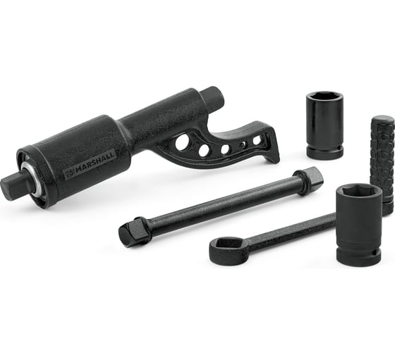 Изображение товара Механический гайковерт MARSHALL удлиненный, с торцевыми головками 32/33 мм MR2303