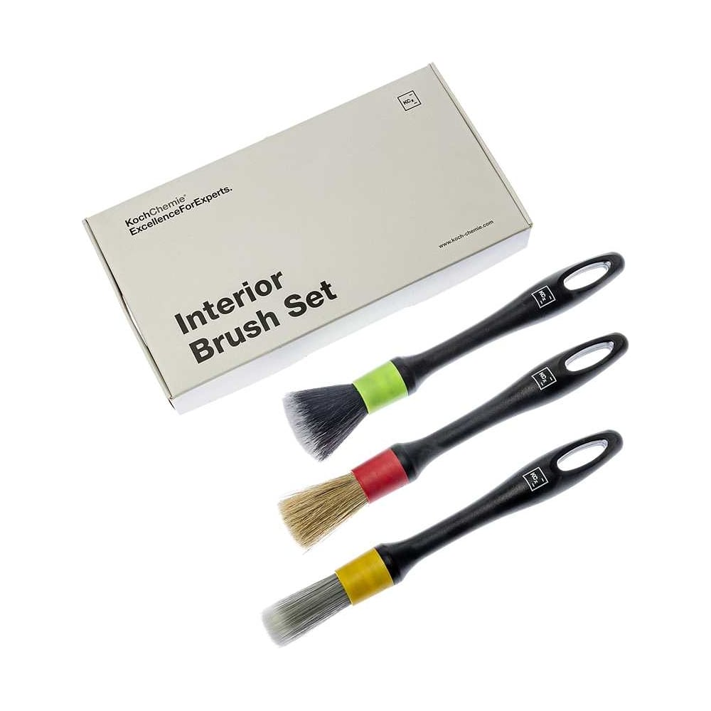 Изображение товара Набор кистей для очистки салона автомобиля Koch Chemie interior brush set 053883 2369