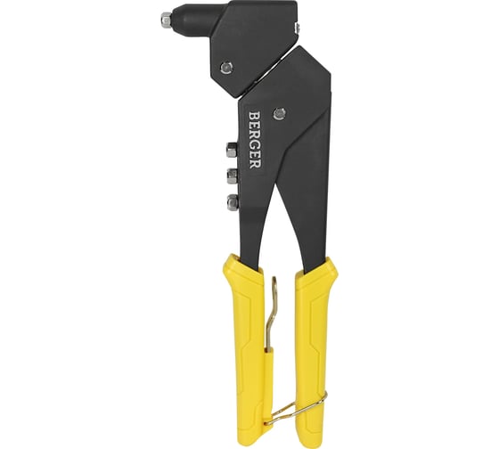 Изображение товара Заклепочник для вытяжных заклепок Berger BG литой, усиленный, поворотный на 360 градусов BG4001