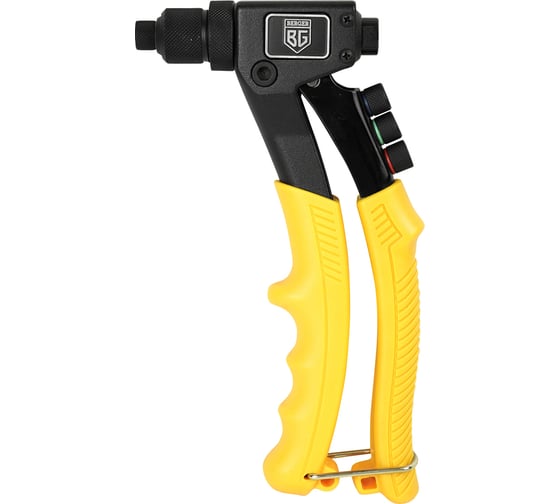 Изображение товара Заклепочник для вытяжных заклепок Berger BG литой, усиленный, в кейсе BG4002