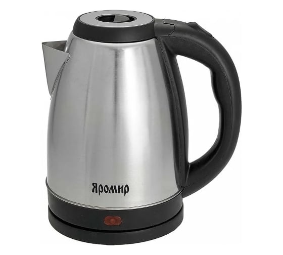 Изображение товара Электрический чайник Яромир ЯР-1005 нержавеющая сталь 1,8 л, 1500 Вт (12) 0R-00002132