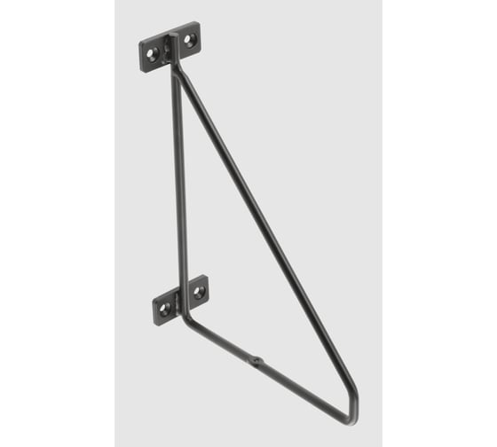 Изображение товара Полкодержатель GTV 200x160 мм, черный матовый PP-BAR-20M