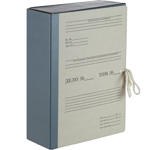 Изображение товара Архивная папка Attache складная 100 мм корешок бумвинил 1771118