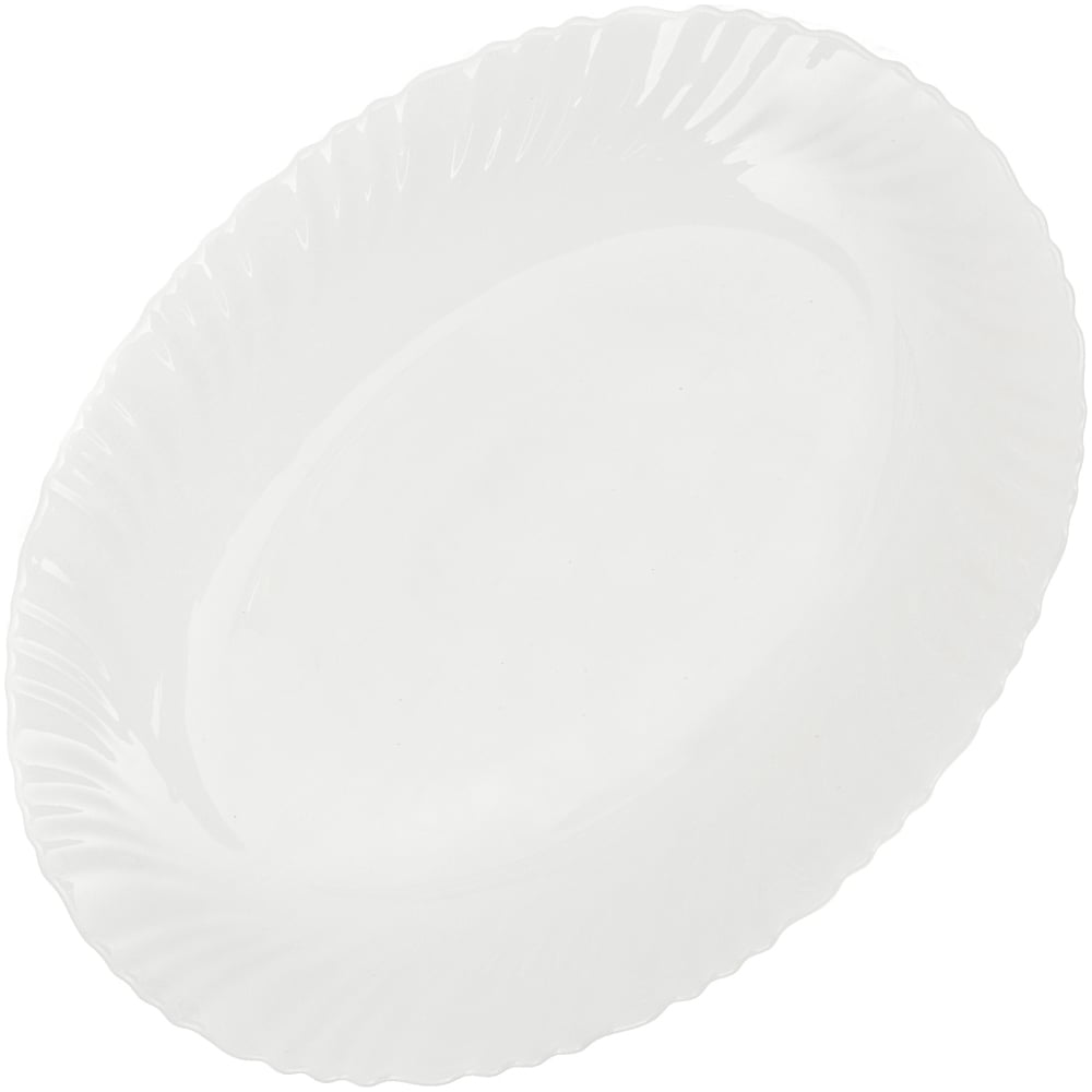 Изображение товара Блюдо стеклокерамика овальное 30 см DANIKS lhyp-120 245505 белое