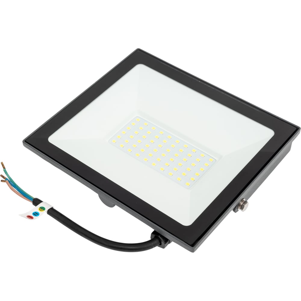 Изображение товара Светодиодный прожектор ЗУБР Профессионал пск-50 50 Вт для уличного освещения IP65