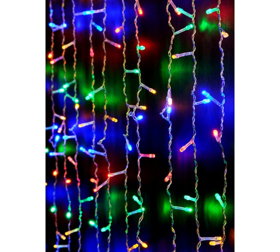 Изображение товара Гирлянда SHLights 150x150см, 368 мульти LED разноцветных, контроллер, LDCL368C-M