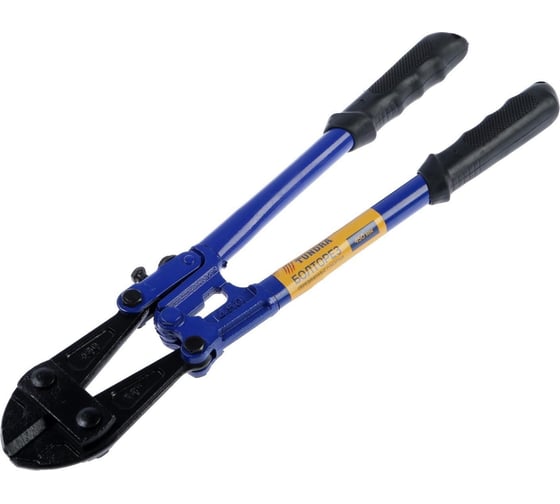 Изображение товара Болторез ТУНДРА обрезиненные рукоятки, болты до 6 мм, проволока до 8 мм, 450 мм 2992783