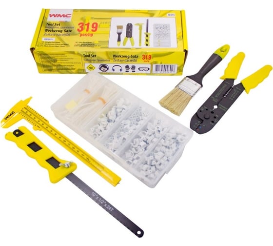 Изображение товара Набор инструмента WMC TOOLS 319 предметов WMC-10319(51164)