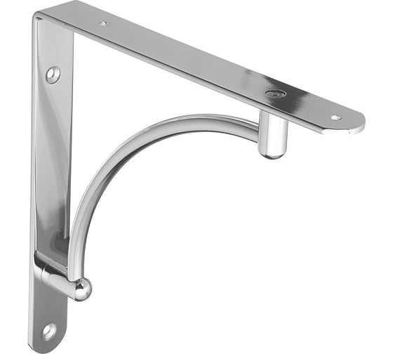 Изображение товара Полкодержатель GTV стальной, 220x220 мм, хром WB-073025-01