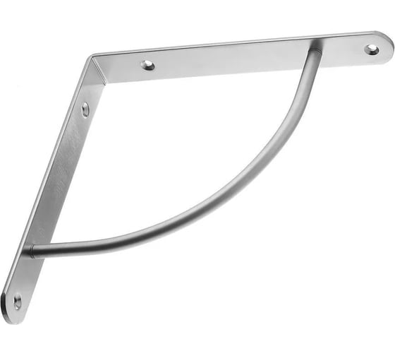 Изображение товара Полкодержатель GTV стальной, 220x220 мм, матовый хром PP-LUK-00-05