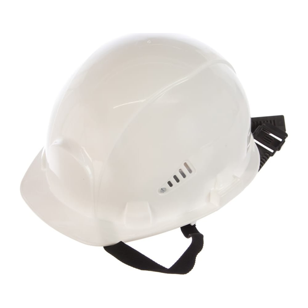 Изображение товара Каска Pegas pneumatic с храповым механизмом белая 130544