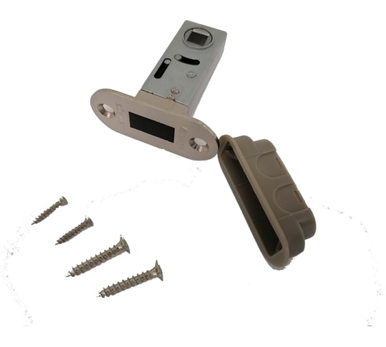 Изображение товара Межкомнатная магнитная защелка, матовый никель Vantage MC50SN