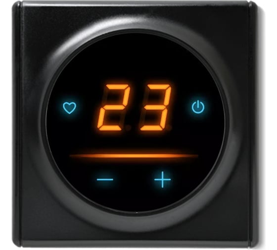 Изображение товара Терморегулятор OneKeyElectro c WiFi ОКЕ-25+рамка, черный 2289003