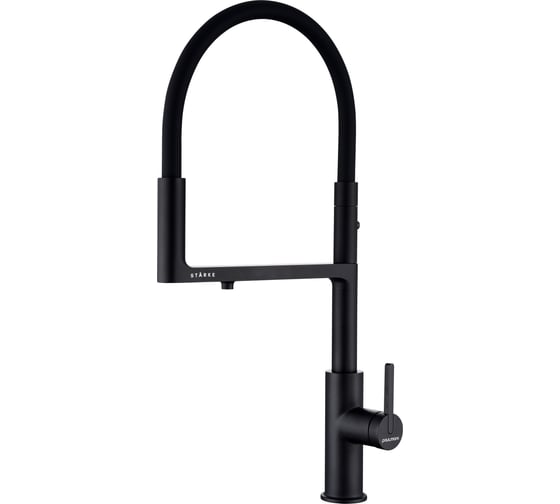 Изображение товара Смеситель для кухни Paulmark TORNADO, антрацит,  To213402-AN