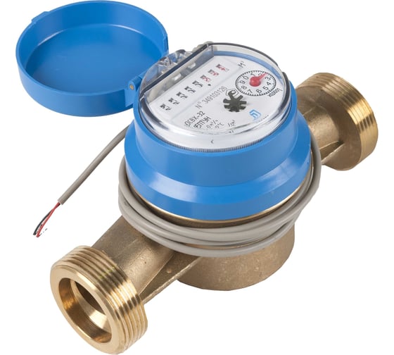 Изображение товара Счетчик воды ДЕКАСТ ОСВХ-32 "НЕПТУН" ДГ с импульсным выходом 76-32-03