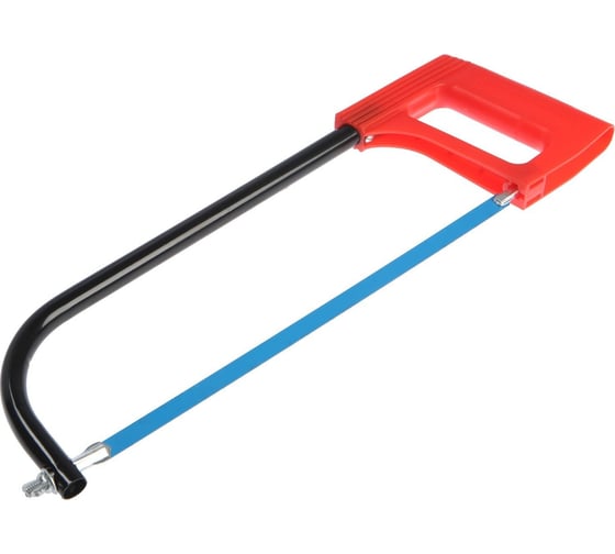 Изображение товара Ножовка по металлу ТУНДРА усиленный круглый профиль, пластиковая рукоятка, 300 мм 1818208