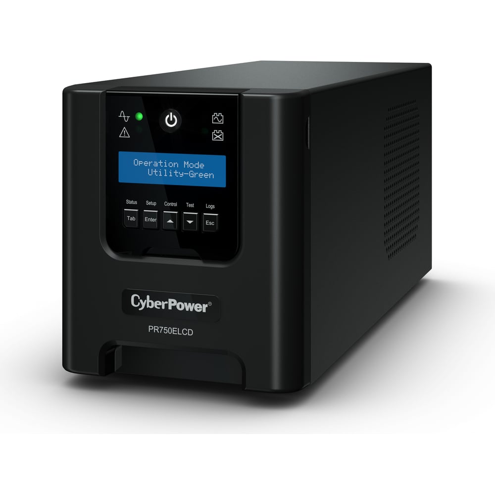 Изображение товара Источник бесперебойного питания CYBERPOWER PR750ELCD 750VA/675W