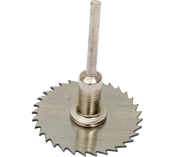 Изображение товара Круг отрезной для граверов и бормашин 35 мм + адаптер 3.2 мм ТУНДРА 9317147