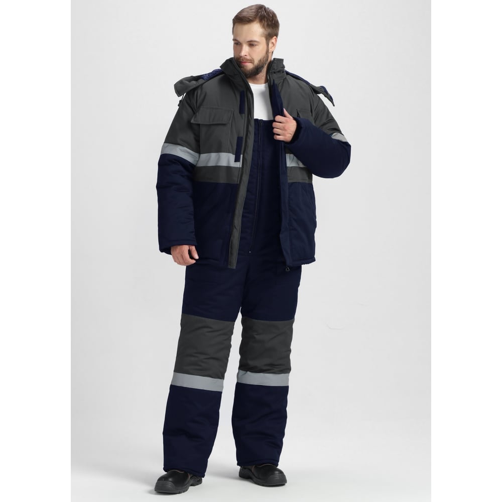 Изображение товара Зимний костюм с полукомбинезоном Факел Нордхард-2 СОП У мужской водоотталкивающий теплоизоляционный