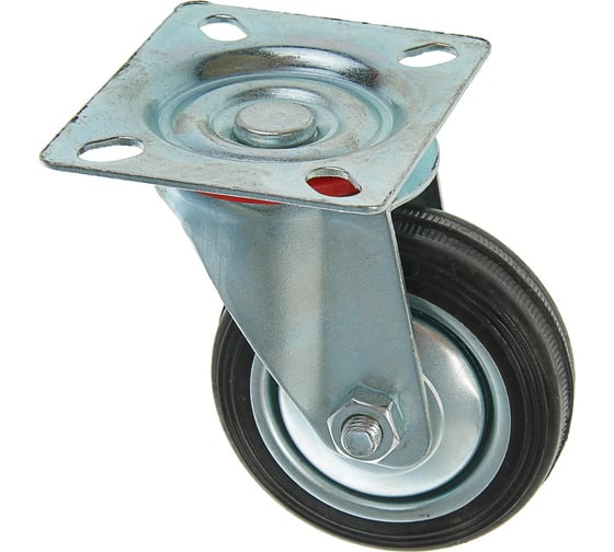 Изображение товара Колесо для транспортных тележек 75 мм, на площадке ТУНДРА 3609815