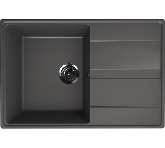 Изображение товара Мойка ULGRAN Quartz Асфальт Prima 750-09