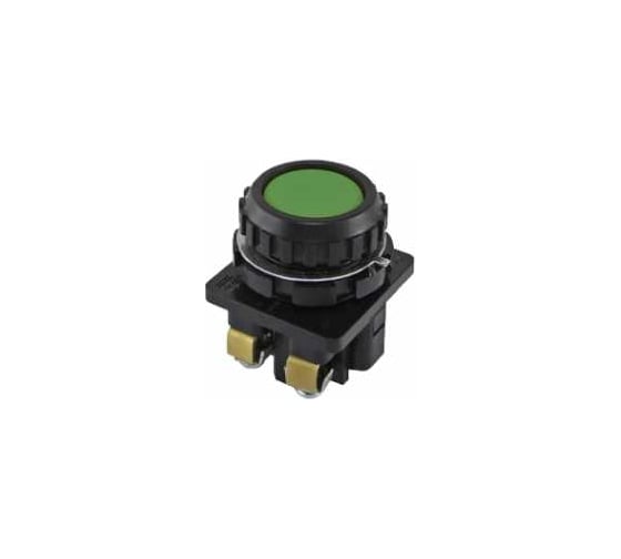 Изображение товара Кнопочный выключатель TDM КЕ 081-У1-исп.2, зеленый, 1з+1р, 10A, 660B, IP66 SQ0753-0027