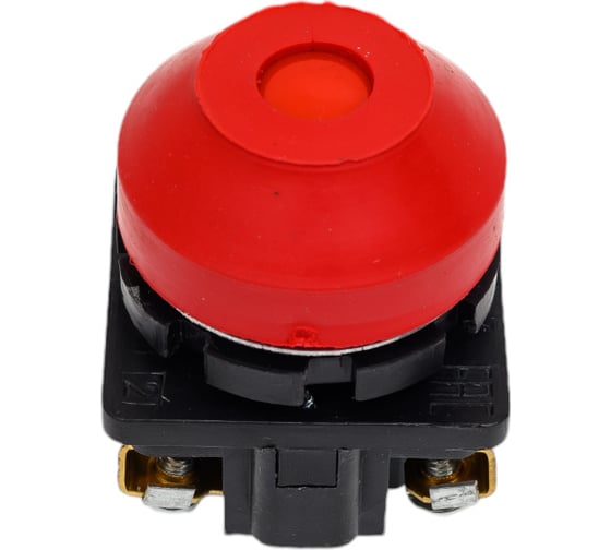 Изображение товара Кнопочный выключатель TDM КЕ 081-У1-исп.2, красный, 1з+1р, 10A, 660B, IP66 SQ0753-0028